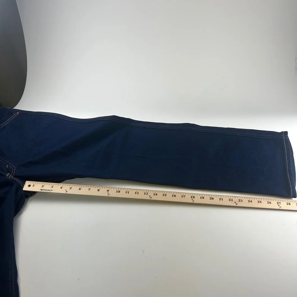 Levis For Men 34x30 VTG More Comfort Jeans Indigo Blue Orange Tab Dark Denim
